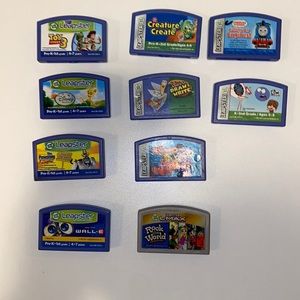 ✨EUC Lot of 10 Leapfrog Leapster Games
